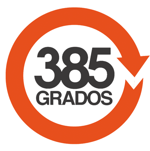 385 Grados logo